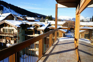 foto 2 Affitto tra privati Courchevel appartement Rodano Alpi Savoia Vista dal balcone
