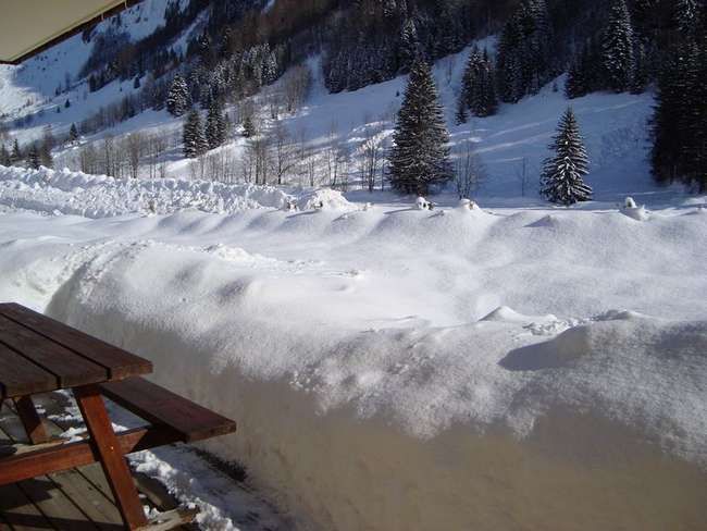 foto 2 Affitto tra privati Le Grand Bornand appartement Rodano Alpi Alta Savoia Vista dal terrazzo