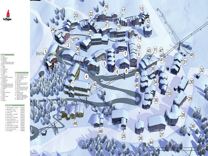 foto 5 Affitto tra privati La Plagne studio Rodano Alpi Savoia Mappa