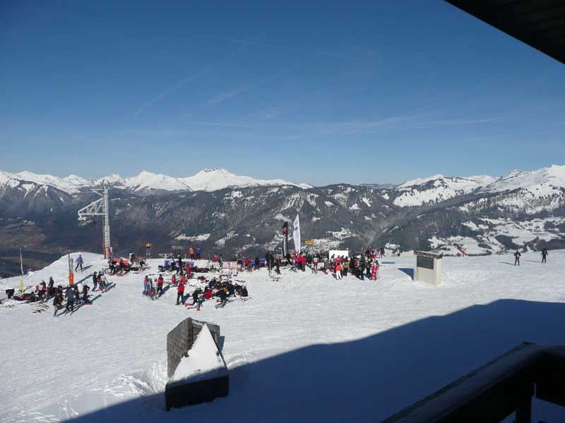 foto 4 Affitto tra privati Samons studio Rodano Alpi Alta Savoia Vista dal balcone