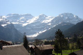 foto 9 Affitto tra privati Les Diablerets appartement Vaud  Vista dal balcone