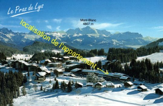 foto 14 Affitto tra privati Praz de Lys Sommand appartement Rodano Alpi Alta Savoia Vista nelle vicinanze