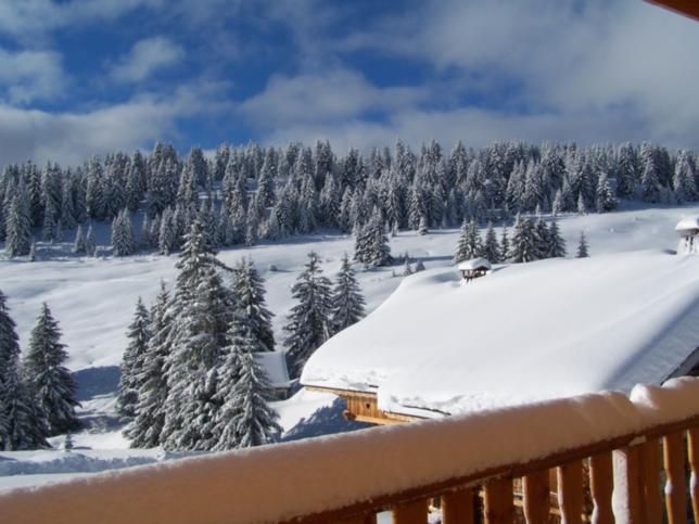 foto 6 Affitto tra privati Les Saisies chalet Rodano Alpi Savoia Vista dal terrazzo