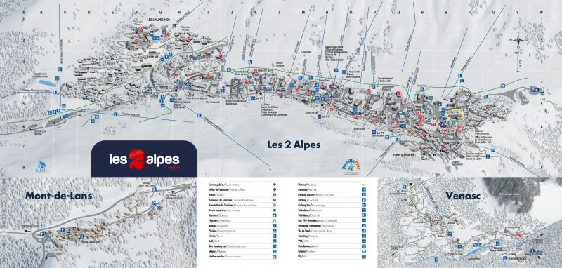 foto 12 Affitto tra privati Les 2 Alpes appartement Rodano Alpi Isre Mappa