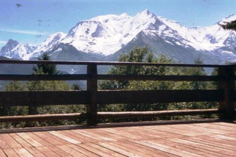 foto 0 Affitto tra privati Saint Gervais Mont-Blanc chalet Rodano Alpi Alta Savoia Vista dal terrazzo