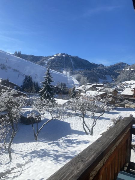 foto 8 Affitto tra privati La Clusaz appartement Rodano Alpi Alta Savoia Vista dal balcone