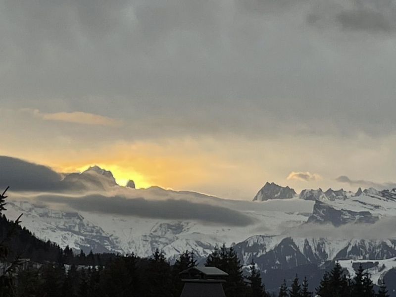 foto 12 Affitto tra privati Praz de Lys Sommand appartement Rodano Alpi Alta Savoia Vista dal balcone