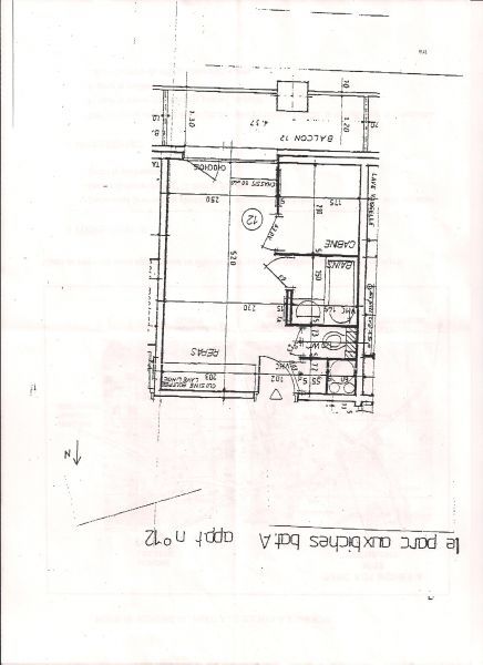 foto 14 Affitto tra privati Samons studio Rodano Alpi Alta Savoia Pianta casa vacanze