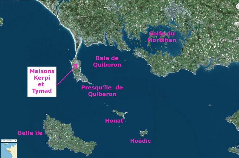 foto 16 Affitto tra privati Saint Pierre Quiberon villa Bretagna Morbihan Mappa