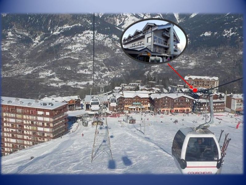 foto 3 Affitto tra privati Courchevel appartement Rodano Alpi Savoia Vista esterna della casa vacanze