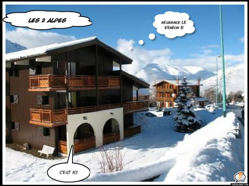 foto 0 Affitto tra privati Les 2 Alpes appartement Rodano Alpi Isre Vista esterna della casa vacanze