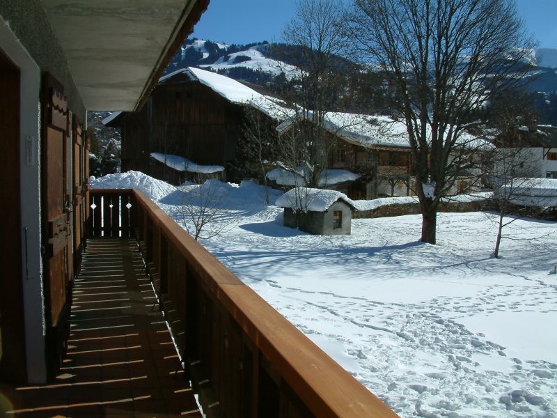 foto 17 Affitto tra privati Megve appartement Rodano Alpi Alta Savoia Vista dal balcone