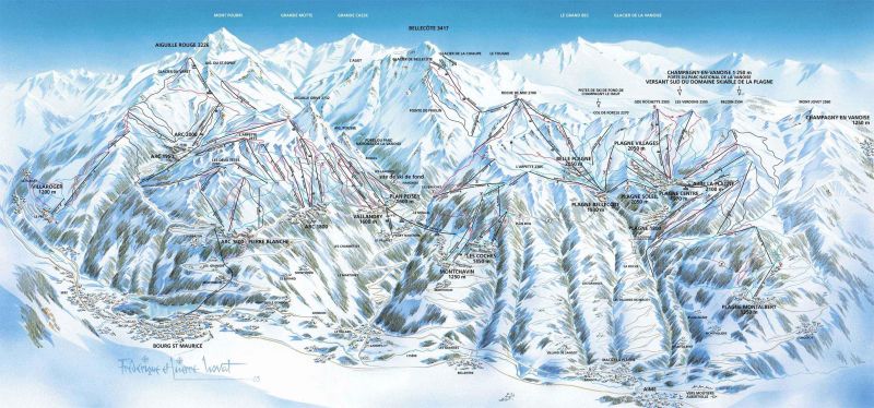 foto 12 Affitto tra privati La Plagne studio Rodano Alpi Savoia Mappa