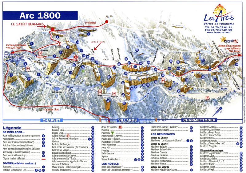 foto 21 Affitto tra privati Les Arcs appartement Rodano Alpi Savoia Mappa