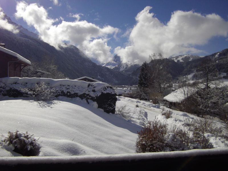 foto 16 Affitto tra privati Les Contamines Montjoie chalet Rodano Alpi Alta Savoia Vista dal terrazzo