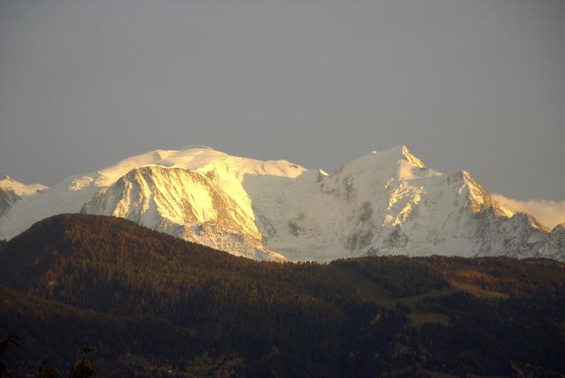 foto 2 Affitto tra privati Chamonix Mont-Blanc (Monte Bianco) chalet Rodano Alpi Alta Savoia Vista dal terrazzo