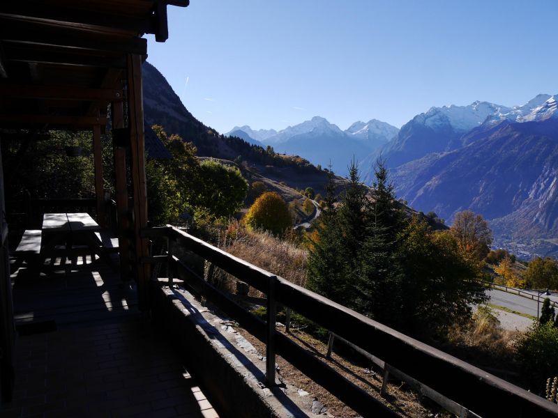 foto 4 Affitto tra privati Alpe d'Huez chalet Rodano Alpi Isre Vista dal balcone