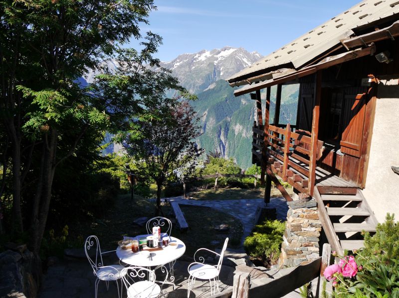 foto 12 Affitto tra privati Alpe d'Huez chalet Rodano Alpi Isre Terrazzo