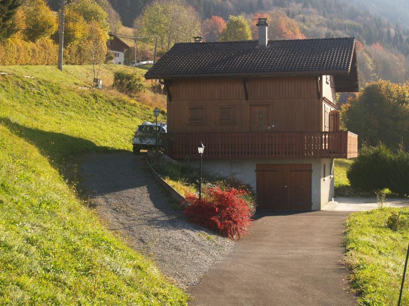 foto 4 Affitto tra privati Les Carroz d'Araches chalet Rodano Alpi Alta Savoia Vista esterna della casa vacanze