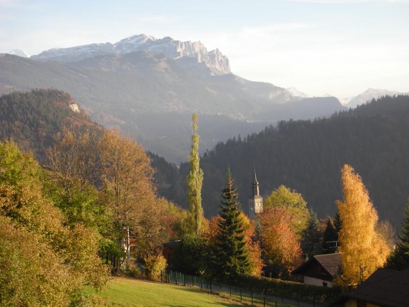 foto 5 Affitto tra privati Les Carroz d'Araches chalet Rodano Alpi Alta Savoia Vista dal balcone