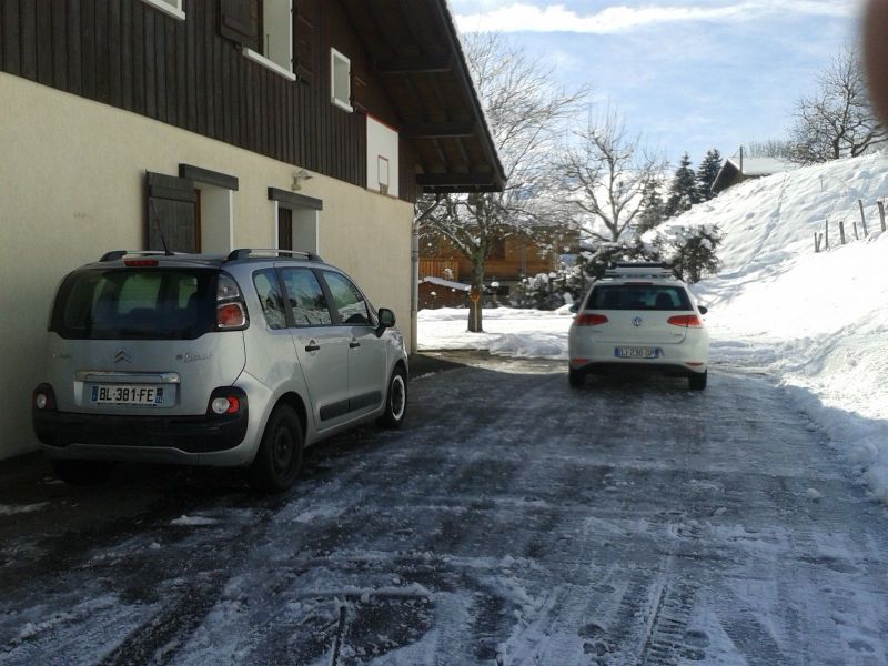 foto 15 Affitto tra privati La Clusaz appartement Rodano Alpi Alta Savoia Cortile