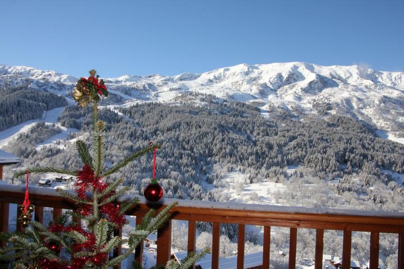 foto 17 Affitto tra privati Mribel appartement Rodano Alpi Savoia Vista dal terrazzo