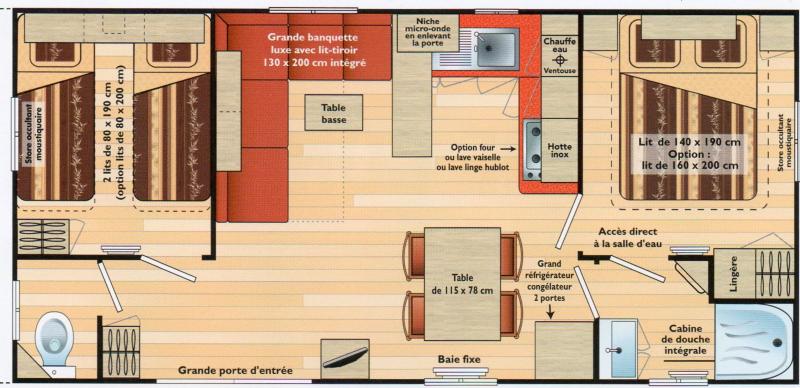 foto 2 Affitto tra privati La Cadire d'Azur mobilhome Provenza Alpi Costa Azzurra Var Pianta casa vacanze