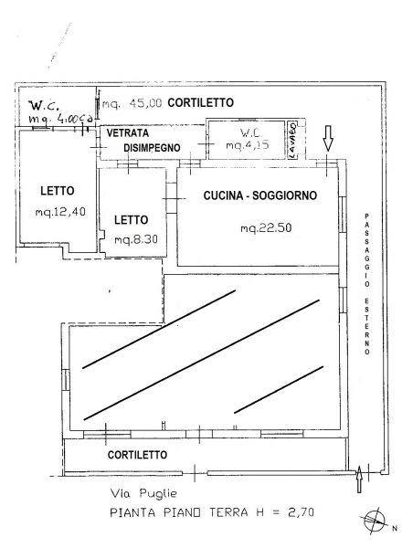 foto 16 Affitto tra privati Roseto degli Abruzzi appartement Abruzzo Teramo (provincia di) Pianta casa vacanze