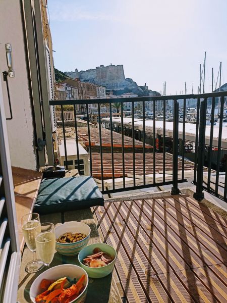 foto 16 Affitto tra privati Bonifacio appartement Corsica Corsica del Sud Vista dal balcone