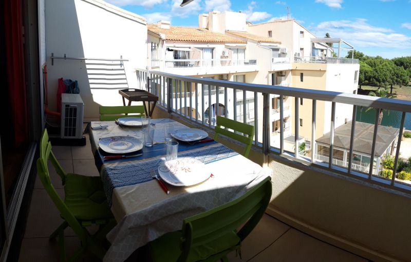foto 3 Affitto tra privati Agde appartement Linguadoca-Rossiglione Hrault Vista dal terrazzo