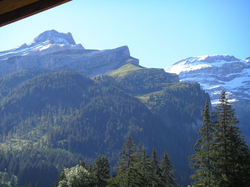 foto 6 Affitto tra privati Les Diablerets appartement Vaud  Vista dal balcone