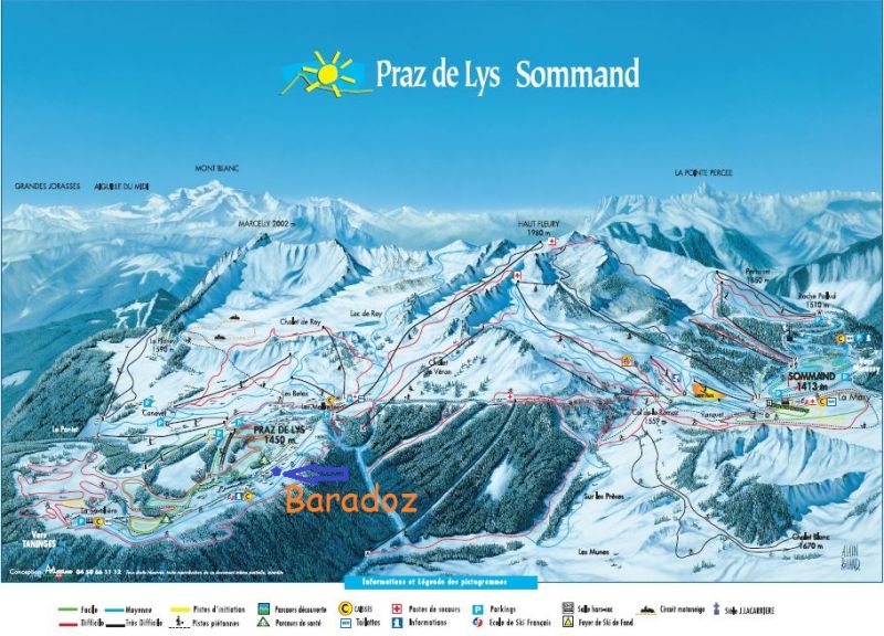 foto 17 Affitto tra privati Praz de Lys Sommand chalet Rodano Alpi Alta Savoia Mappa