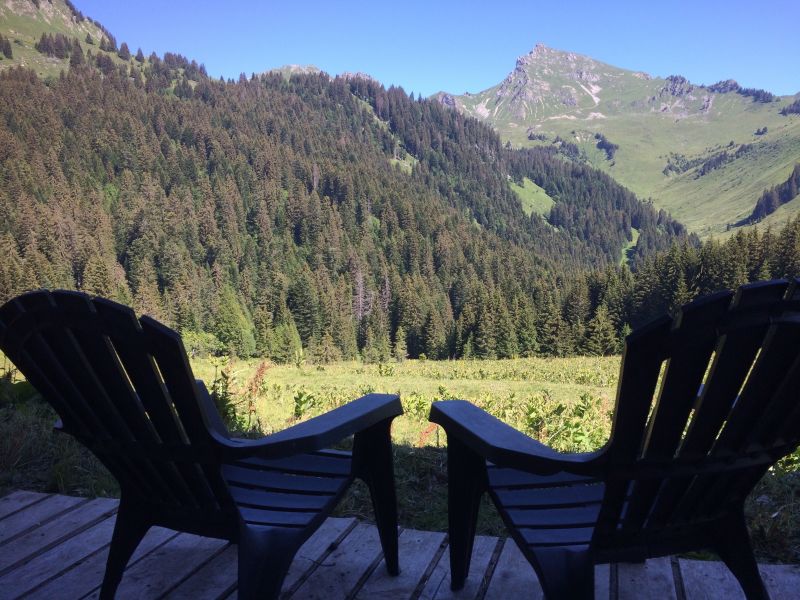 foto 23 Affitto tra privati Praz de Lys Sommand chalet Rodano Alpi Alta Savoia Vista dal terrazzo