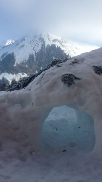 foto 26 Affitto tra privati Praz de Lys Sommand chalet Rodano Alpi Alta Savoia Vista dal terrazzo