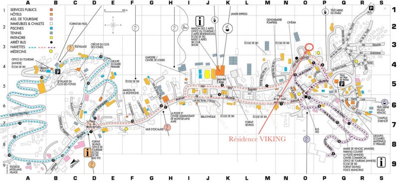 foto 14 Affitto tra privati Les 2 Alpes appartement Rodano Alpi  Mappa