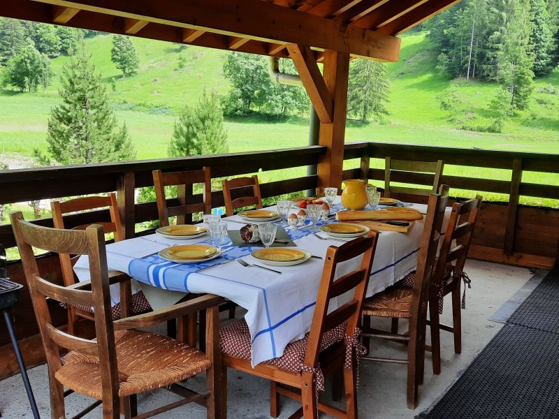 foto 4 Affitto tra privati Le Grand Bornand appartement Rodano Alpi Alta Savoia Vista dal terrazzo