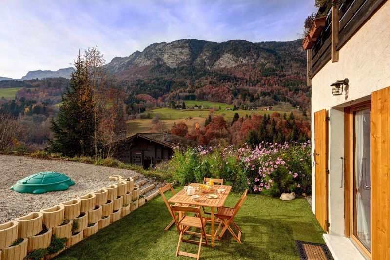 foto 15 Affitto tra privati La Clusaz gite Rodano Alpi Alta Savoia Vista dal terrazzo