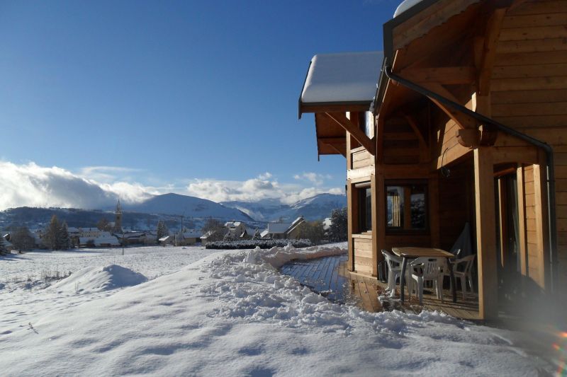 foto 5 Affitto tra privati Ancelle chalet Provenza Alpi Costa Azzurra Alte Alpi (Hautes-Alpes) Vista dal terrazzo