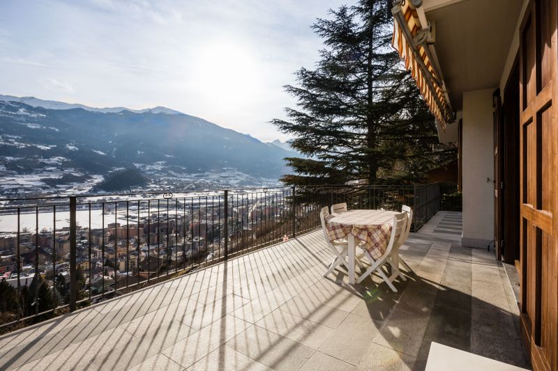 foto 5 Affitto tra privati Aosta appartement Valle d'Aosta Aosta (provincia di) Vista dal terrazzo