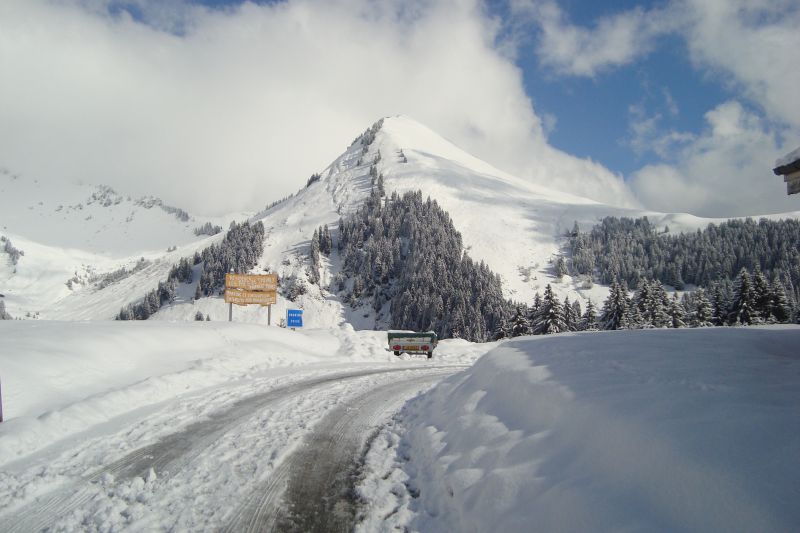 foto 10 Affitto tra privati Praz de Lys Sommand chalet Rodano Alpi Alta Savoia Vista dal terrazzo