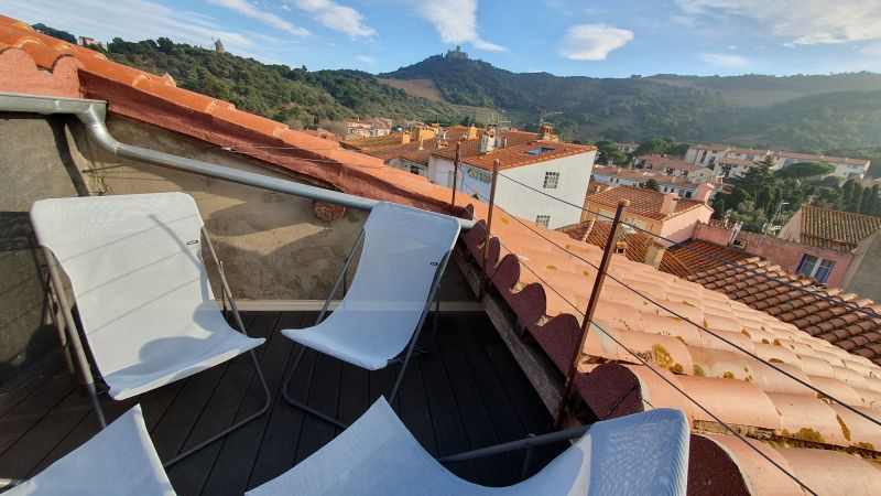 foto 2 Affitto tra privati Collioure appartement Linguadoca-Rossiglione Pirenei Orientali (Pyrnes-Orientales) Vista dal terrazzo