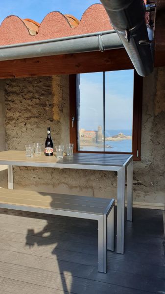 foto 3 Affitto tra privati Collioure appartement Linguadoca-Rossiglione Pirenei Orientali (Pyrnes-Orientales) Vista dal terrazzo