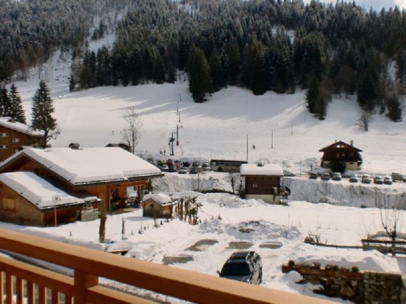 foto 8 Affitto tra privati La Clusaz appartement Rodano Alpi Alta Savoia Vista dal balcone