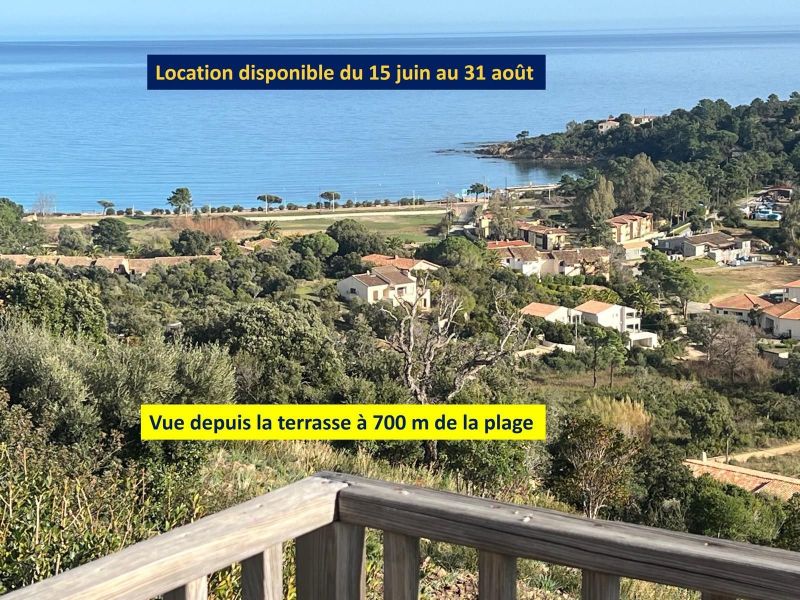 foto 0 Affitto tra privati Sainte Lucie de Porto Vecchio villa Corsica Corsica del Sud Vista dal terrazzo