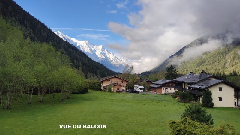 foto 9 Affitto tra privati Chamonix Mont-Blanc (Monte Bianco) appartement Rodano Alpi Alta Savoia Vista dal balcone