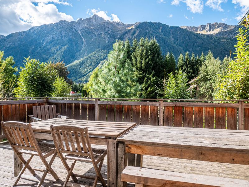 foto 7 Affitto tra privati Chamonix Mont-Blanc (Monte Bianco) appartement Rodano Alpi Alta Savoia Vista dal terrazzo