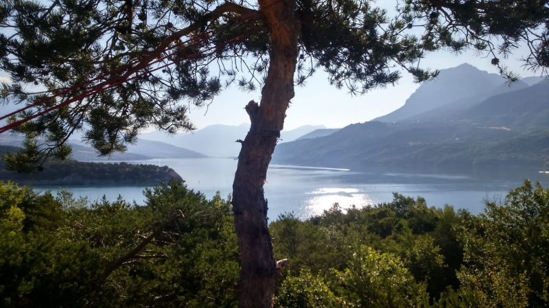 foto 4 Affitto tra privati Savines-le-Lac mobilhome Provenza Alpi Costa Azzurra Alte Alpi (Hautes-Alpes) Vista dal terrazzo