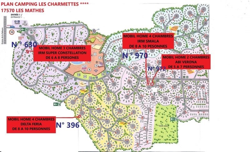 foto 3 Affitto tra privati Les Mathes mobilhome Poitou-Charentes Charente-Maritime Mappa