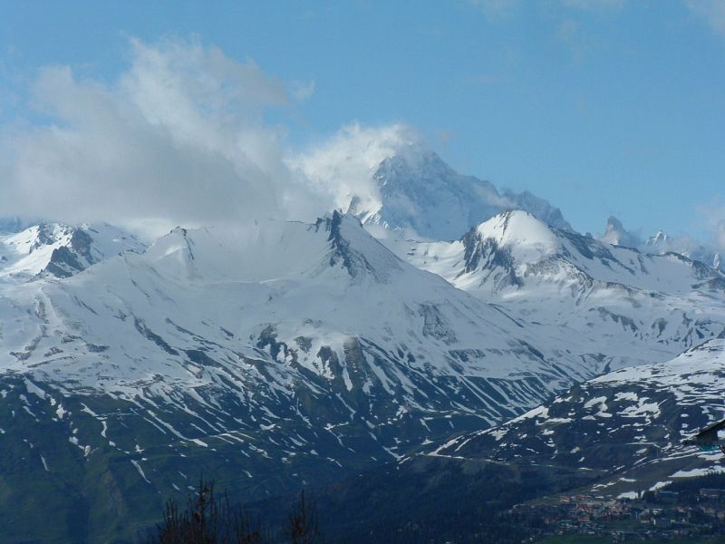 foto 17 Affitto tra privati Les Arcs studio Rodano Alpi Savoia Vista dal balcone