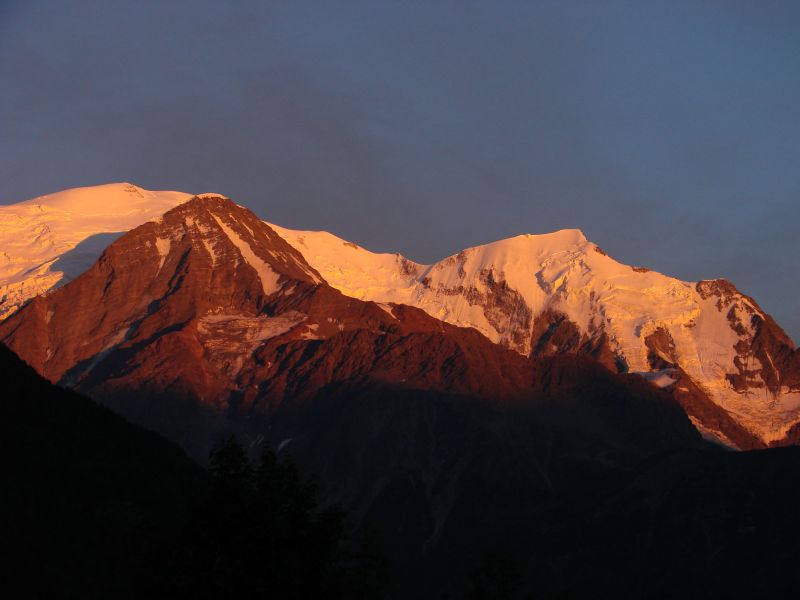 foto 4 Affitto tra privati Chamonix Mont-Blanc (Monte Bianco) studio Rodano Alpi Alta Savoia Vista dal balcone